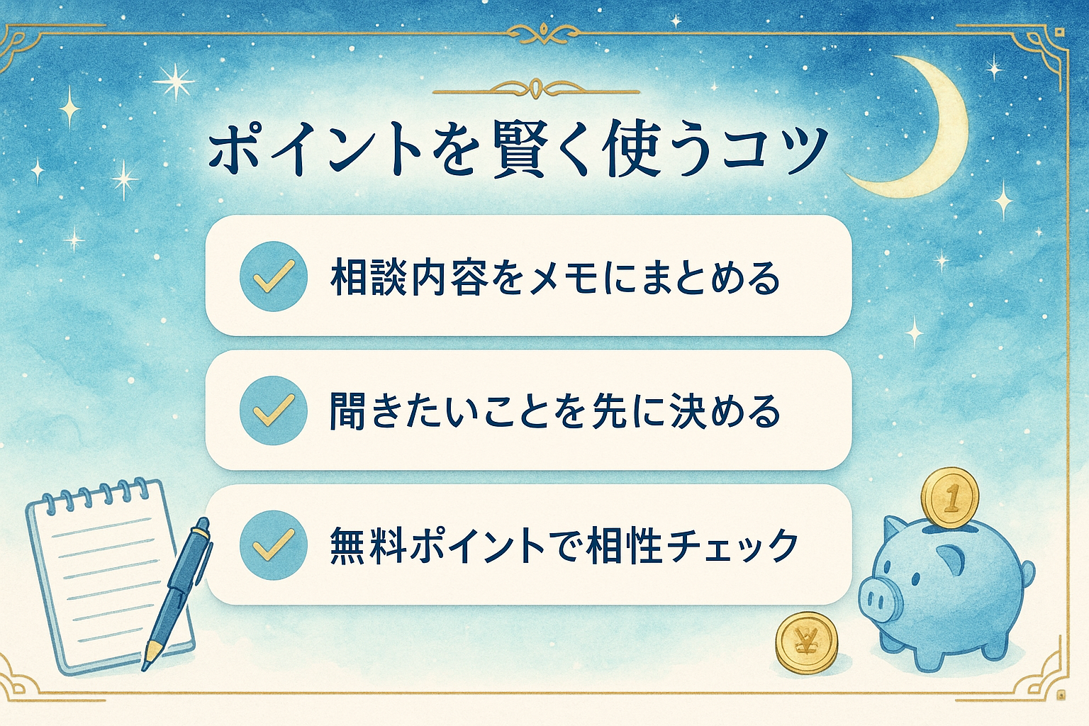 チャット占いClear（クリア）のポイントを賢く使う相談のコツ