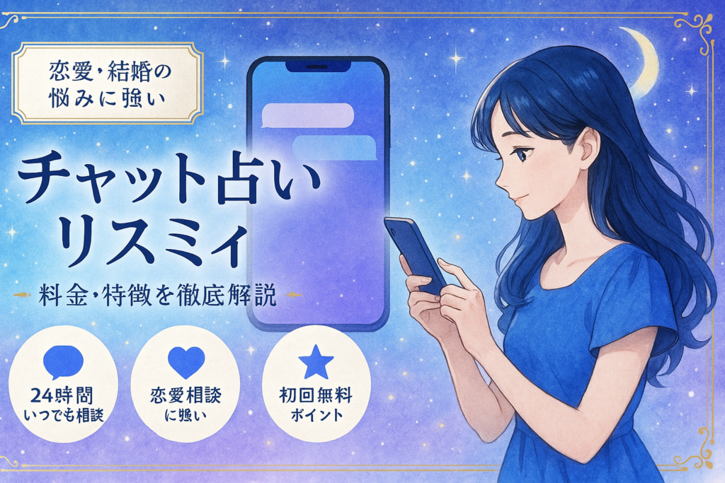 チャット占いリスミィの料金・特徴を徹底解説