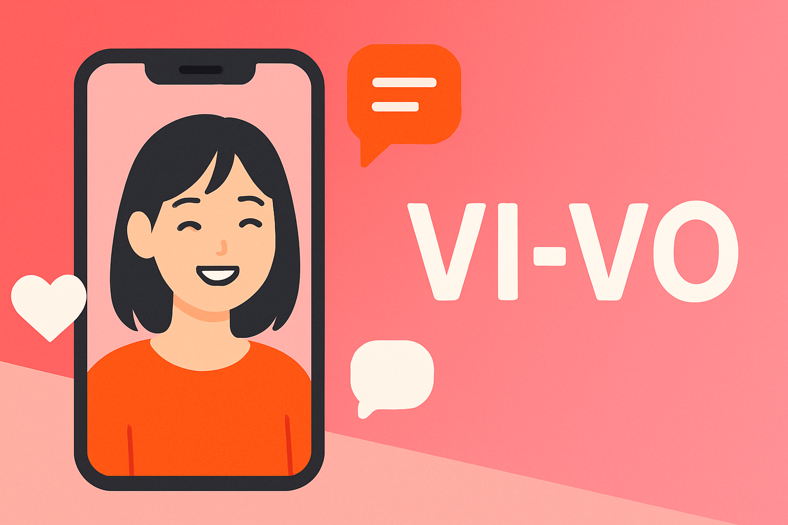 VI-VO（ビーボ）スマホ専用ビデオ通話＆ライブ配信サイトの解説記事アイキャッチ