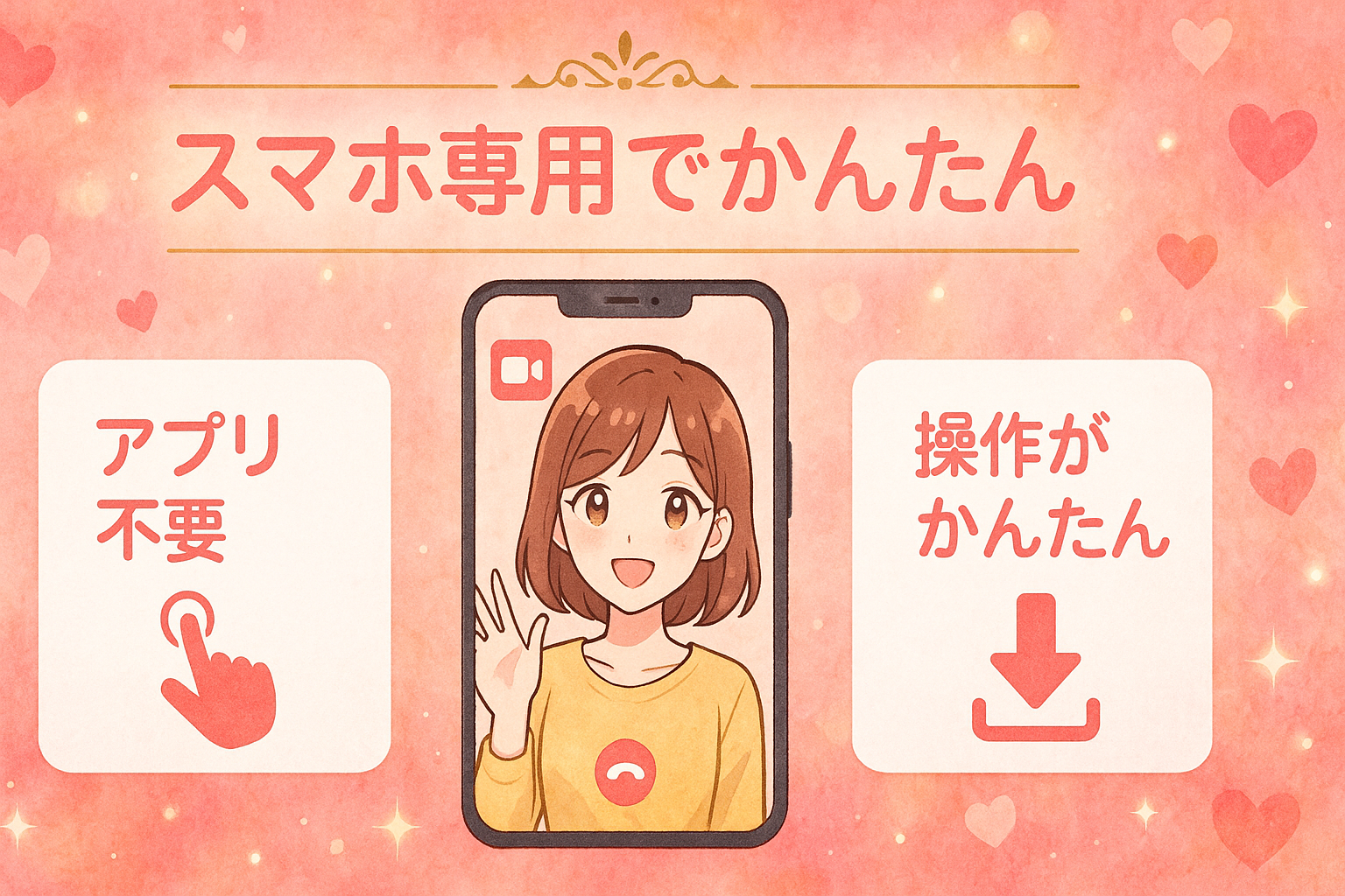 VI-VO（ビーボ）はスマホ専用設計で操作がかんたん