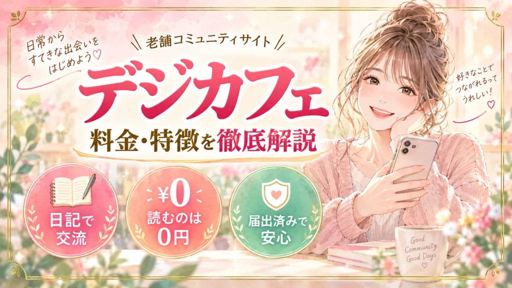 デジカフェの料金・特徴を徹底解説